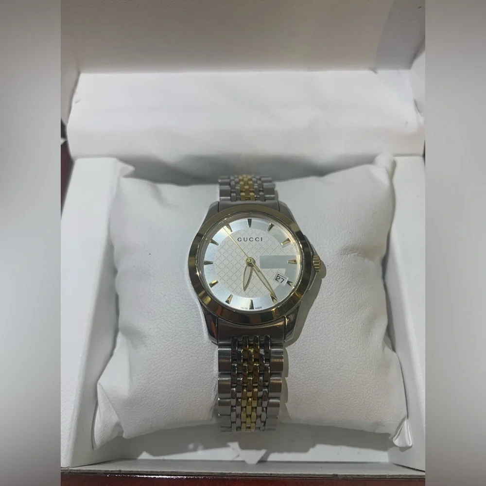 Gucci UNISEX Two Tone Stainless Steel Watch - Picture 3 of 6